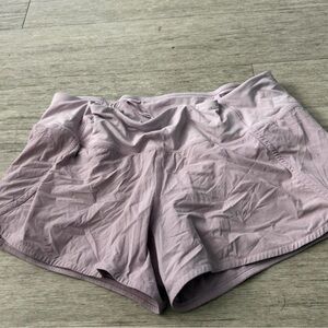 lululemon athletica Light Purple Athletic Shorts